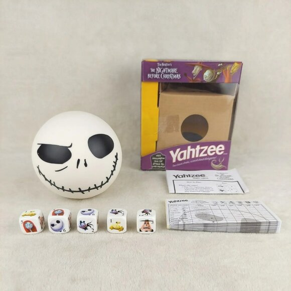 Hasbro USAopoly Other - Yahtzee Tim Burton’s The Nightmare Before Christmas Travel Edition